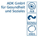 Logo ADK GmbH für Gesundheit und Soziales in Ehingen